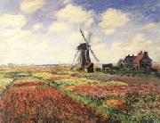 Tulip Fields in Holland Claude Monet
